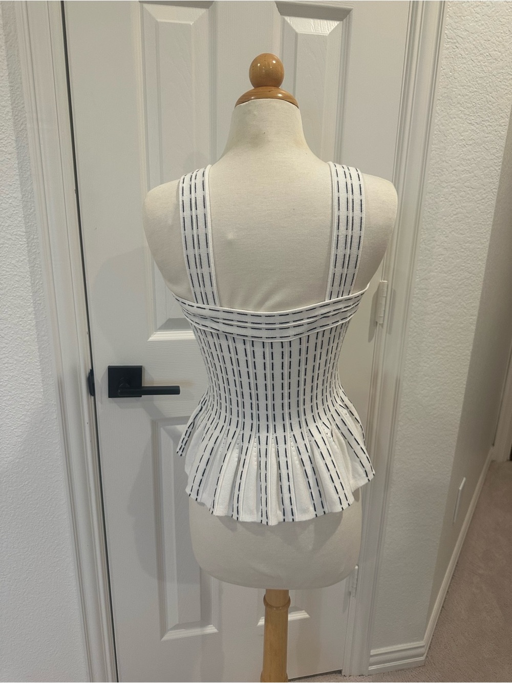 Set of Two Express Peplum Sweater Tank Tops-Size M - Picture 5 of 11